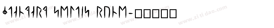 Standard Celtic Rune字体转换